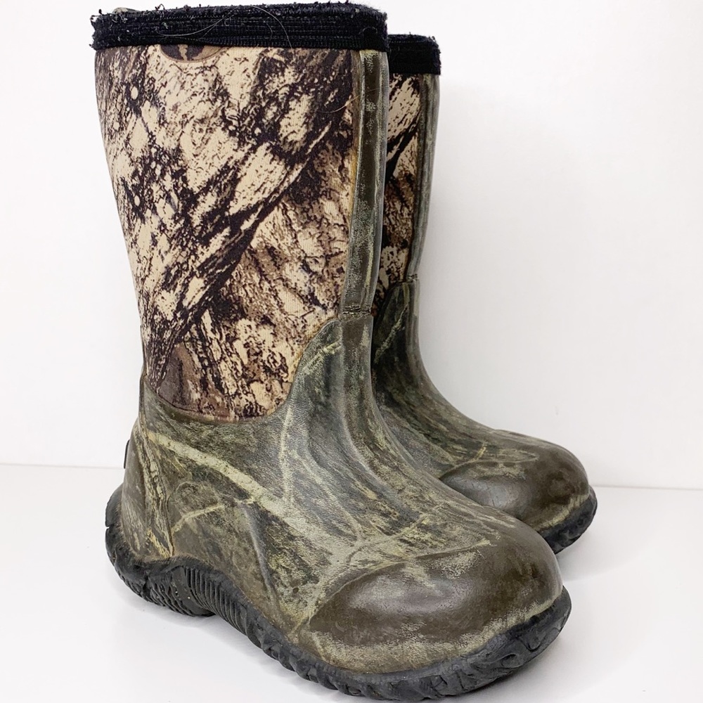 Kids Camo Bogs Winter Boots